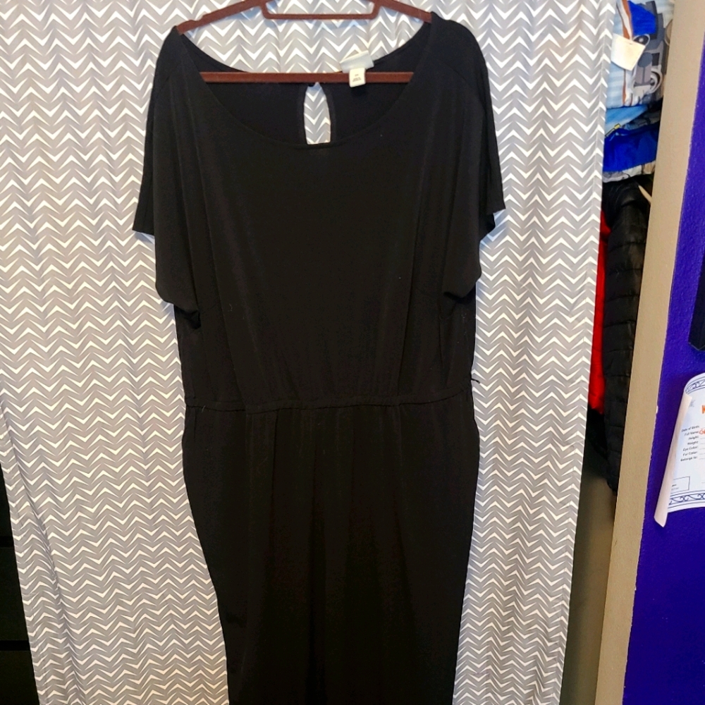 Black jumpsuit